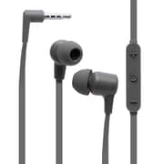 humor イヤホンマイク 3.5mm接続 1.2m グレーブラック 691-986226