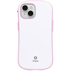 iPhone 15/14/13用 iFace First Class MagSynq ケース パステルピンク/ホワイト 41-986783
