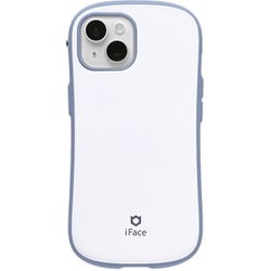 iPhone 15/14/13用 iFace First Class MagSynq ケース パステルブルー/ホワイト 41-986806