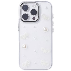 iPhone 16 Pro用 PHONEAR リボンケース パール 661-056959