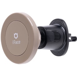 iFace MagSynq カーマウント エアベントタイプ ベージュ 41-988923