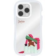 くまのがっこう iPhone 16 Pro用 クリスタルクリアケース ジャッキー KG-314A