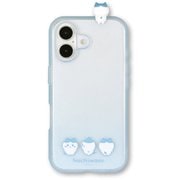 ちいかわ iPhone 16用 フレーム IIIIfitクリアケース ハチワレ CK-59B