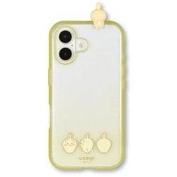ちいかわ iPhone 16用 フレーム IIIIfitクリアケース ウサギ CK-59C