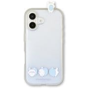 ちいかわ iPhone 16用 フレーム IIIIfitクリアケース モモンガ CK-59D