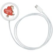おさるのジョージ MagSafeワイヤレスチャージャー ハート CG-41A