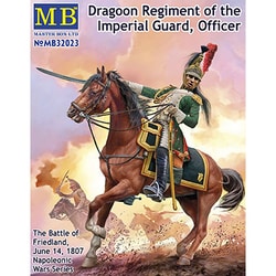MB32023 1/32 仏・近衛竜騎兵将校・フリートラント戦 1807・ナポレオニック [組立式プラスチックモデル]
