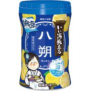 いい湯旅立ちボトル 納涼にごり湯 八朔の香り 500g [医薬部外品 薬用 入浴剤 クール 保湿 温泉 粉末]
