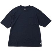 JP140エブリディポケットショートスリーブTシャツ ユニセックス フィットネス 半袖シャツ Blue Iris Melange I2(J005) Mサイズ SNUJ10057