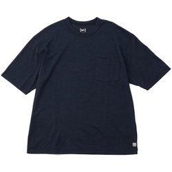 JP140エブリディポケットショートスリーブTシャツ ユニセックス フィットネス 半袖シャツ Blue Iris Melange I2（J005） Sサイズ SNUJ10057
