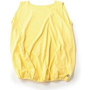 JP140 バックバルーンノースリーブ レディース フィットネス ヨガ シャツ Powder Yellow(220) Mサイズ SNWJ10203