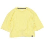 JP140クロップドTシャツ レディース フィットネス ヨガ シャツ Powder Yellow（220） Mサイズ SNWJ10201
