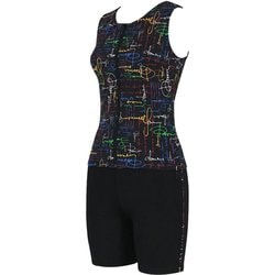 細見せ フルシェイプ 水着（セパレート） レディース 水着  （BL） 9Mサイズ SWS735