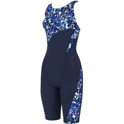 おなかシェイプ 水着 （オールインワン） レディース 水着 （BU） 11Lサイズ SFR433