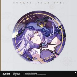 崩壊：スターレイル 立絵シリーズ 缶バッジ 虚無運命 ブラックスワン
