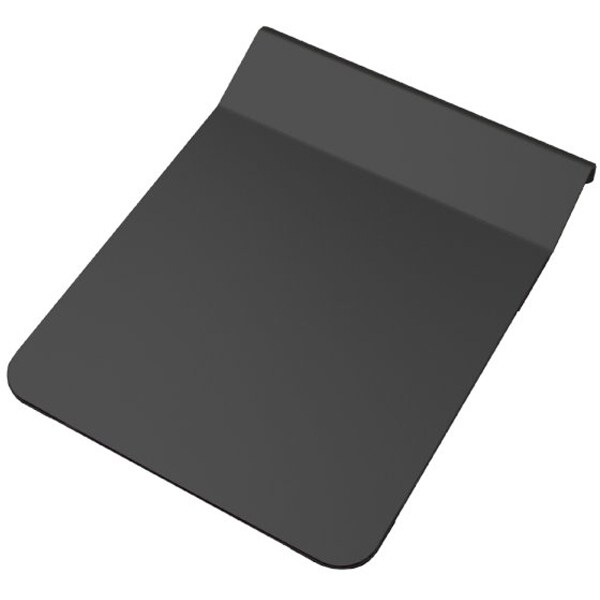 microSDカードリーダー USBハブ搭載 オールアルミ製マウスパッド ブラック IPT-MPHUB200-BK