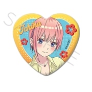 SYNC-GY7HKB-SA 五等分の花嫁* ハート型缶バッジ 第2弾 SA 中野一花