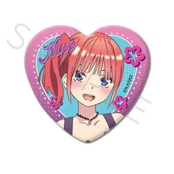 五等分の花嫁 ハート缶バッジ 中野二乃 ヨドバシ.com - シンクイノベーション SYNC-GY7HKB-SB 五等分の