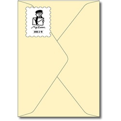 my letter 洋2封筒 レモン フ-Y202