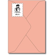 my letter 洋2封筒 サーモン フ-Y225