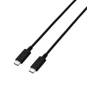 USB Type-C to Type-C ケーブル USB PD対応 60W対応 Hi-Speed USB(USB2.0) スタンダード 2本入 1.0m ブラック MPA-CCTW10BK