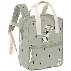 1203041581 [Mini Square Backpack Happy Prints light olive]