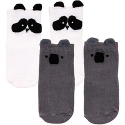 AnimalsSocksSet2Pairs Koala 10-12 A22SS