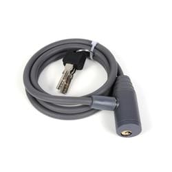 01-0504 ワイヤーロック 120cm グレイ op010500