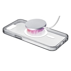 CLEAR MAG iPhone 16e用マグネット対応耐衝撃抗菌ケース クリア CLEARMAGIPHSE4T