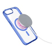 ICONIC MAG iPhone 16e用マグネット対応耐衝撃抗菌ケース BLUE ICONICMAGIPHSE4B