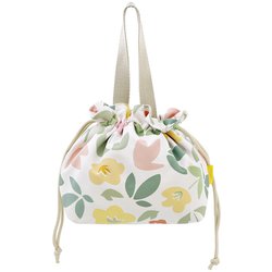 keepie キーピィ お弁当袋 保冷 巾着バッグ ボタニカル LV-0012