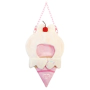 RM-8289 Pomme des Lily つれぬい ぬいぐるみポーチ おばけアイス うさピンク