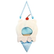 RM-8290 Pomme des Lily つれぬい ぬいぐるみポーチ おばけアイス くまブルー