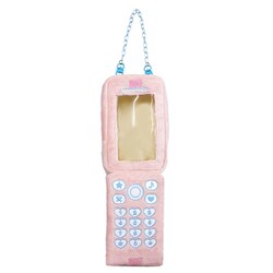 RM-8292 Pomme des Lily つれぬい ぬいぐるみポーチ ケータイ ピンク