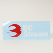 Cutting Sticker ロゴステッカー Red×White 200×67mm BC-1
