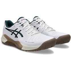 ゲルチャレンジャー14 メンズ テニスシューズ White/Saxon Green（104） 27.5cm 1041A405