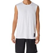 ドライノースリーブシャツ ユニセックス ランニングウェア シャツ Brilliant White(100) XLサイズ 2031E997