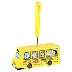 SN-5542900YE キャラクター ローラークリーナー スヌーピーバス型/イエロー busroller