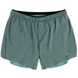 M DLY ショーツ5インチロングブリーフ メンズ ランニングウェア ショートパンツ Silver Pine（410585） Sサイズ 4103570585251