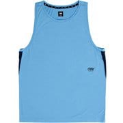 M DLYシングレット メンズ ランニングウェア シャツ Dusty Blue(410599) XLサイズ 4105530599251
