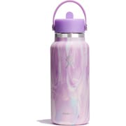 ジェリー 32オンス ワイド マウス フレックス ストロー マグボトル 946ml JELLY Purple 8902020167251