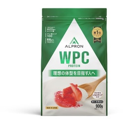 ALPRON WPC 杏仁豆腐風味（イチゴチップ入り） 900g
