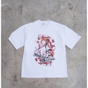 SVR-2 STEINS;GATE(シュタインズ・ゲート) 水墨画風 白地 カラーTシャツ 牧瀬紅莉栖 Mサイズ