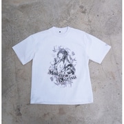 SVR-16 STEINS;GATE(シュタインズ・ゲート) 水墨画風 白地 モノクロTシャツ 牧瀬紅莉栖 XLサイズ