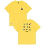 かせきさいだぁ アラカルトT メンズ カットソー Yellow(Y001) XLサイズ CH01-2555