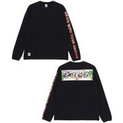 アンチバグブレックファーストロングスリーブTシャツ メンズ カットソー Black(K001) Mサイズ CH01-2506