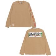 アンチバグブレックファーストロングスリーブTシャツ メンズ カットソー Beige(B001) Lサイズ CH01-2506