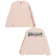 アンチバグブレックファーストロングスリーブTシャツ メンズ カットソー Frost Pink(R058) Lサイズ CH01-2506