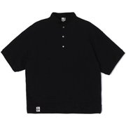 ショートスリーブハリケーントップループパイル メンズ シャツ Black(K001) Lサイズ CH00-1498