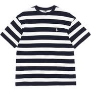 ブービーピケTシャツ メンズ カットソー White/Navy(W011) Lサイズ CH02-1238